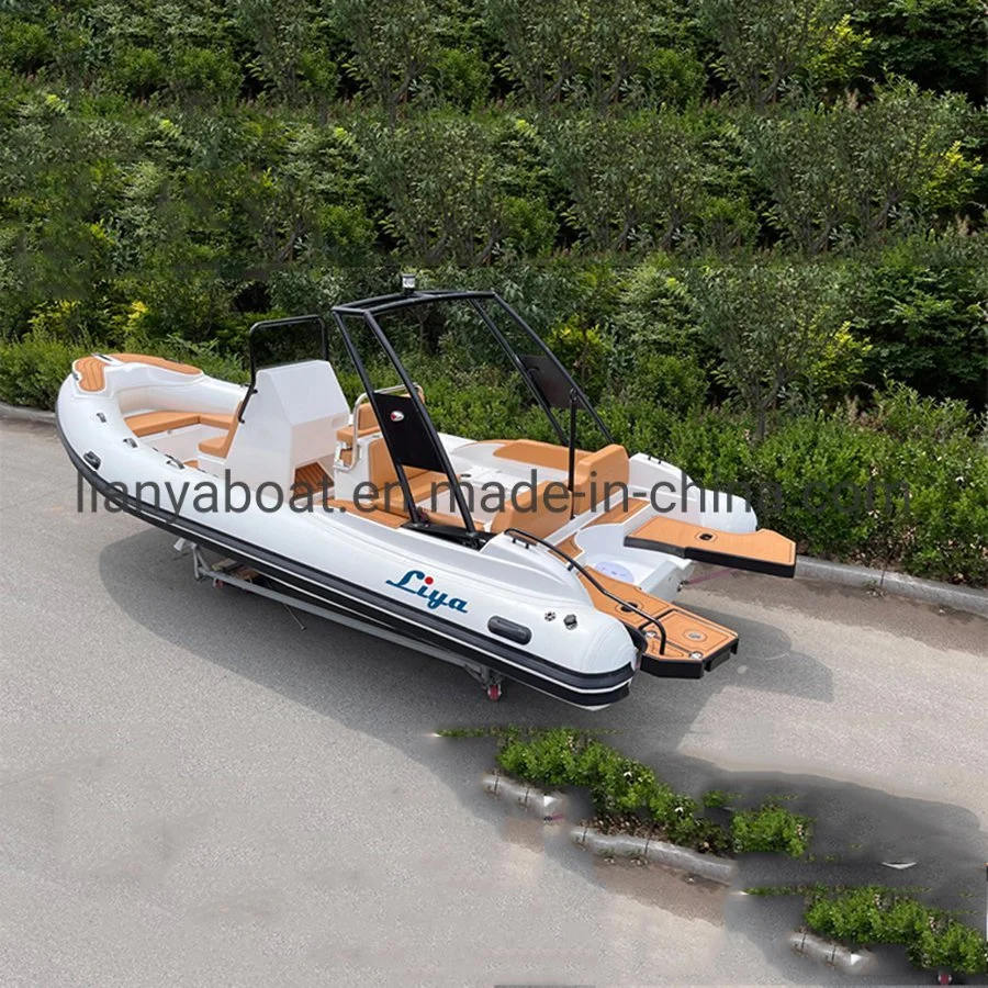 Liya 6.6m Hot Sale Rib Boat with Engine for Sale