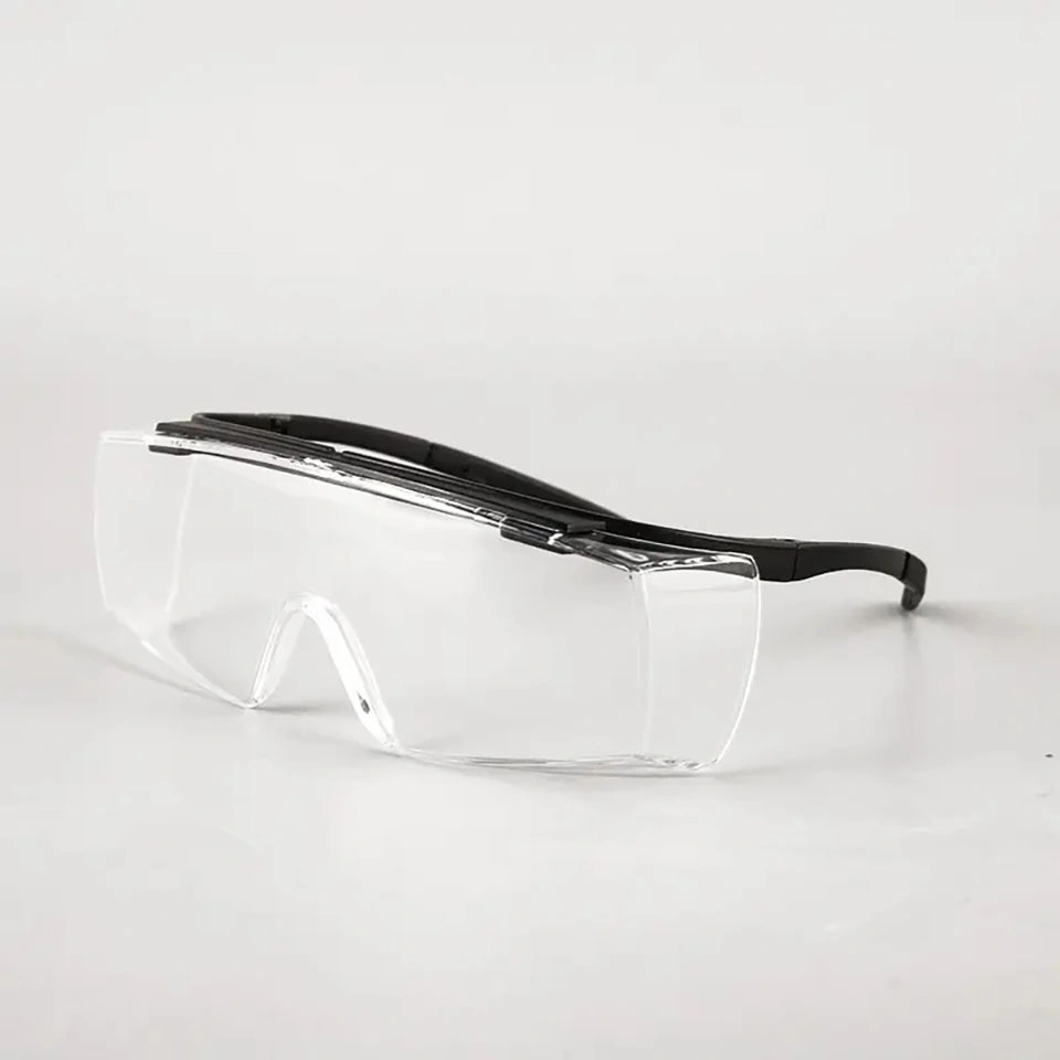 Competitive Price Transparent Plastic Eye Protective Glasses with CE Approved