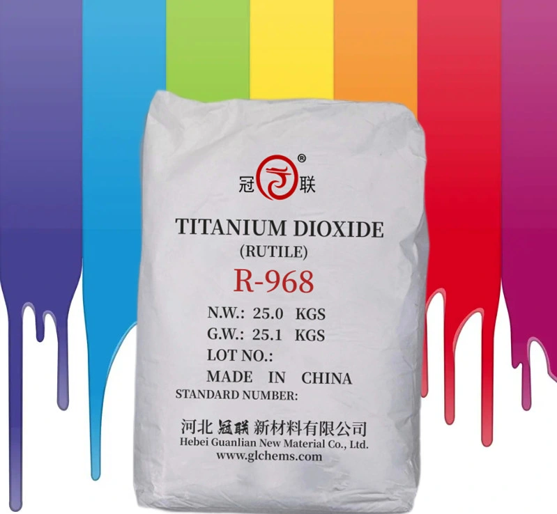 Rutile TiO2 dióxido de titanio Pintura usando Rutile Grado químico para Revestimiento de pintura