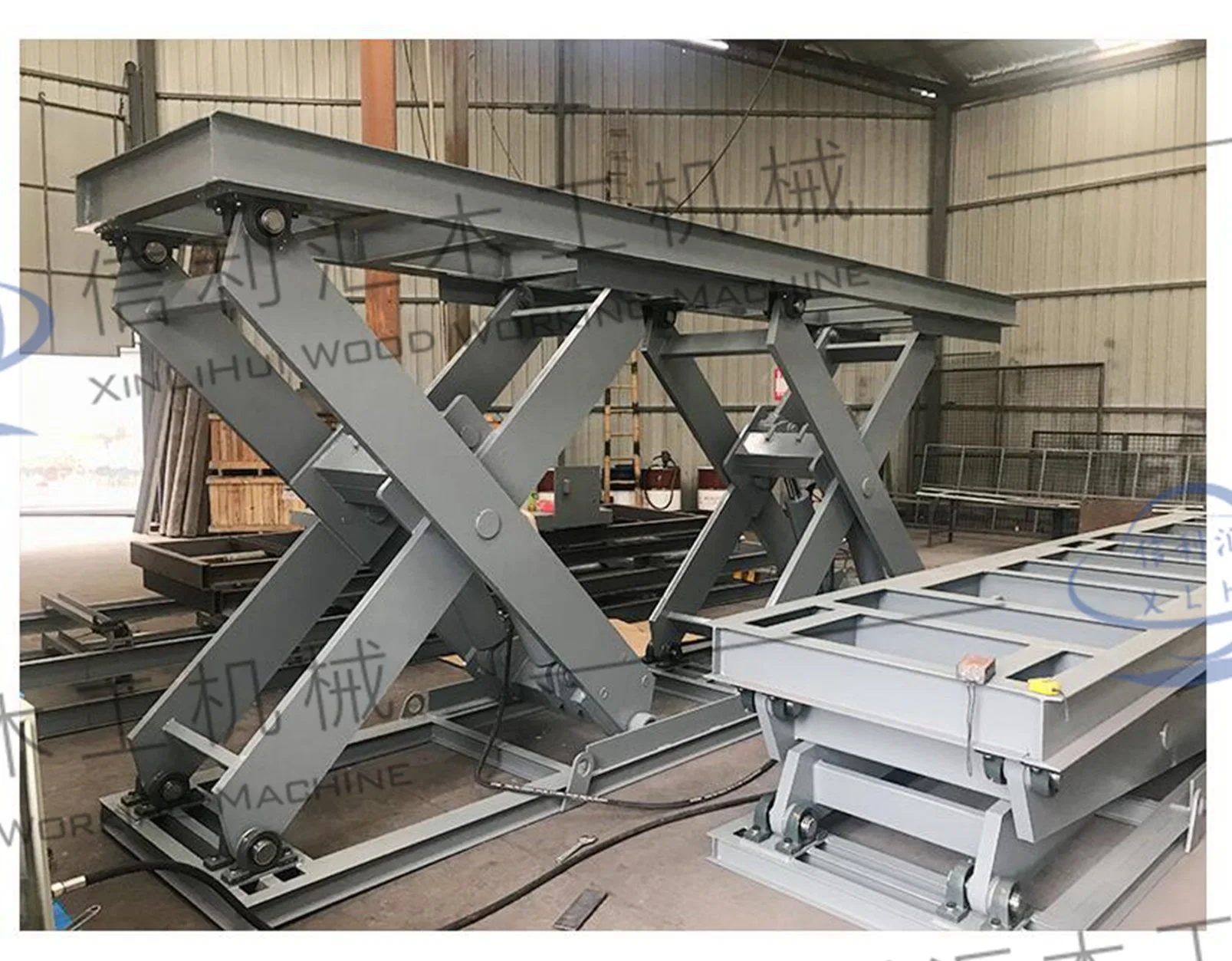 Heavy Duty Double Scissor Lift Table Hydraulic Hand Scissor Lift Table/Mini Lift Platform 500kg1000kg 10m Movable Electric Hydraulic Scissor Lift Table Platform