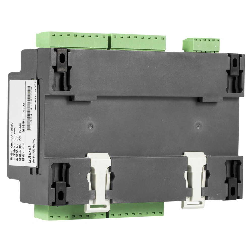 Acrel DIN Rail Amc100-Fdk30 Data Center IDC DC Switch Control Temperature Leakage Power Monitor Meter RS485 Modbus-RTU