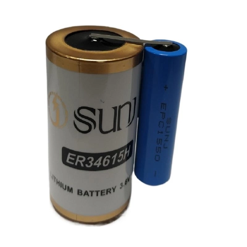 Lithium Battery Pack Er34615 3.6V 19ah Primary Cell with Spc 1550 Rechargeable for Ammeter Gas Water Heat Meter