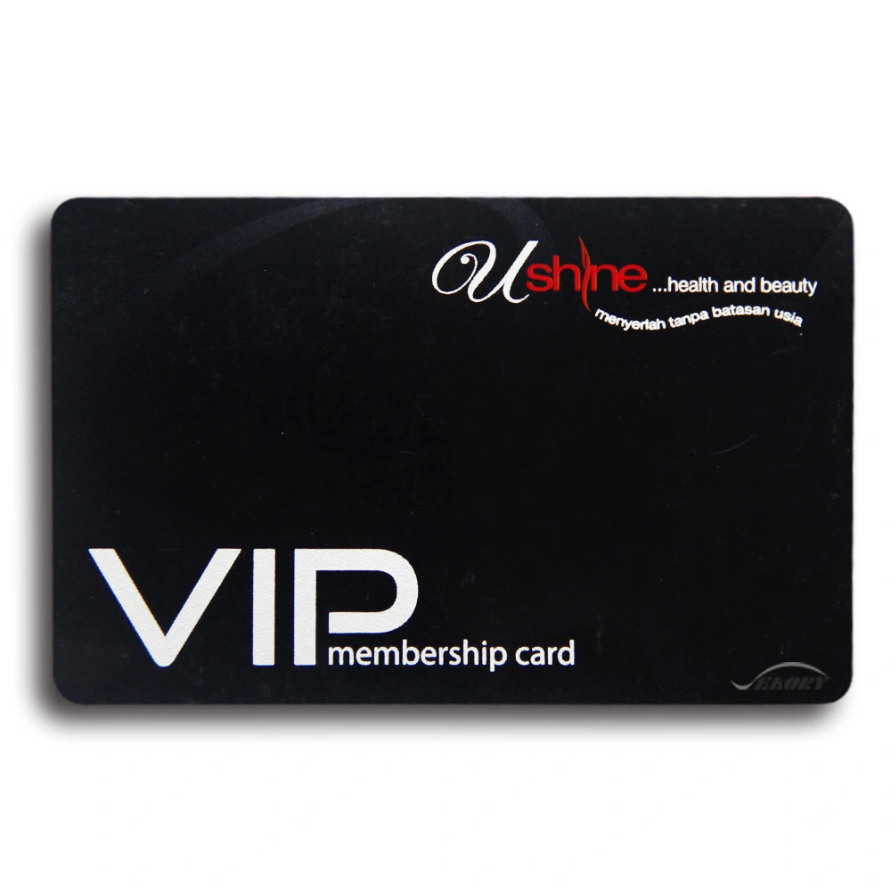 Offset Printing Magnetic Stripe VIP Member Blank PVC Card