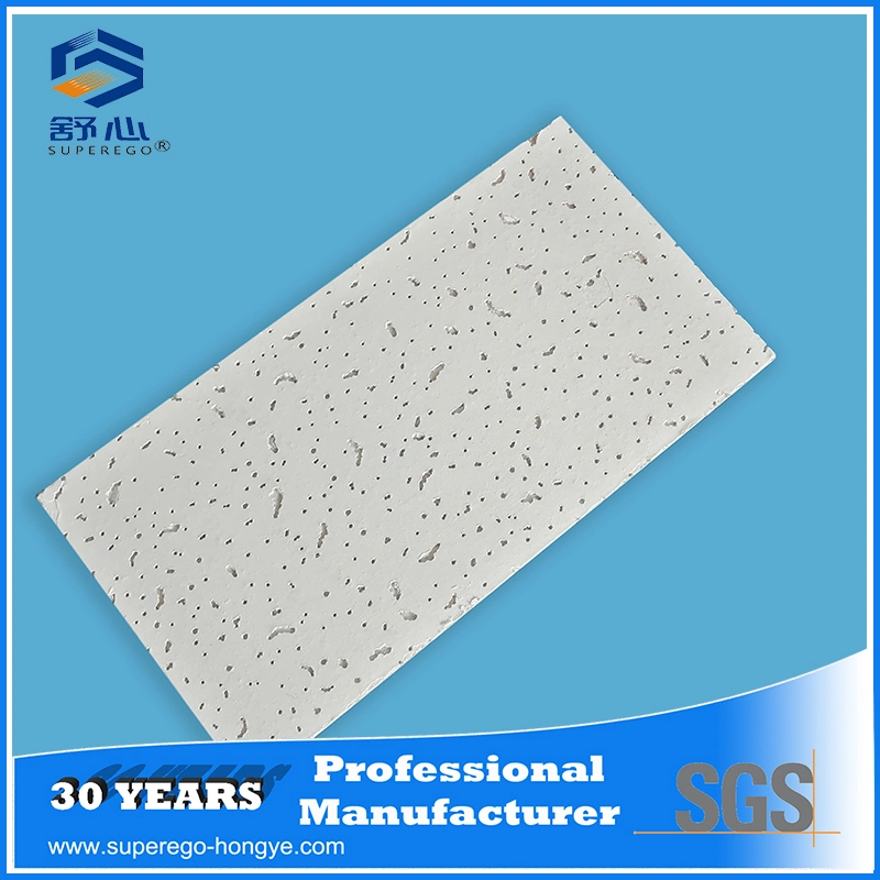 High quality/High cost performance  Acoustic Mineral Fiber Ceiling 603X603X12mm, 15mm, 18mm, 20mm