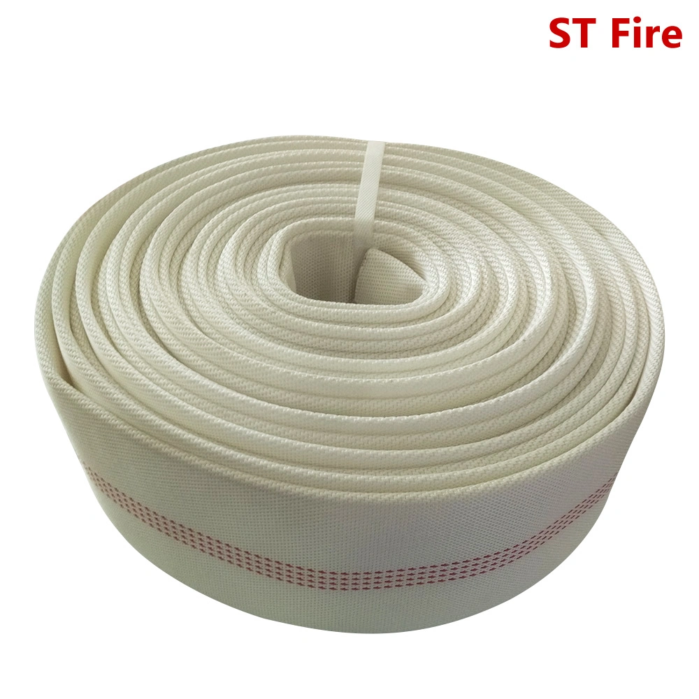 1.5''/2"/2.5"/PVC revestimiento de PU/Goma sola/ Doble Chaqueta Lienzo Precio manguera contra incendios