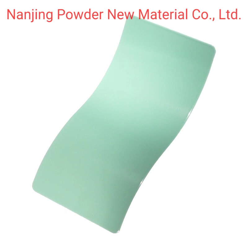 Customized ISO9001 Green High Gloss Outdoor Polyester Powder Coating