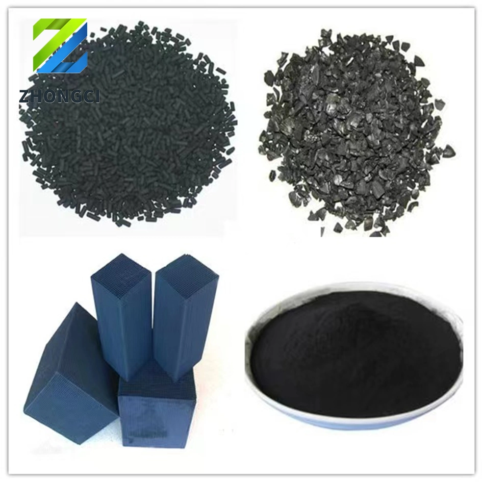 Granular Powder Pellet Column Based Activated Carbon for Gas Purification& Water Treatment