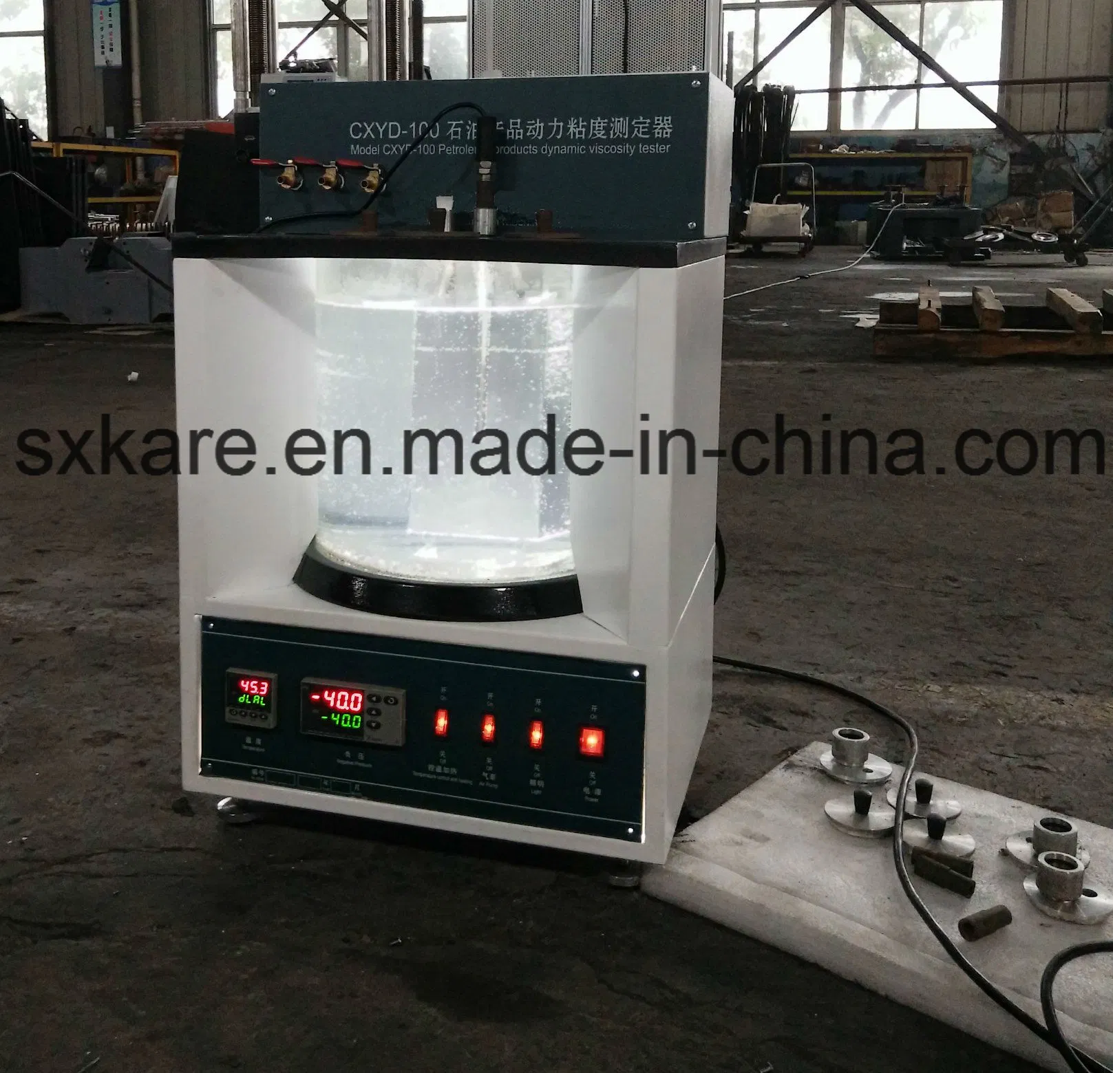 Petroleum Product Dynamic Viscosity Vacuum Pressure Reducing Capillary Method (CXYD-100)