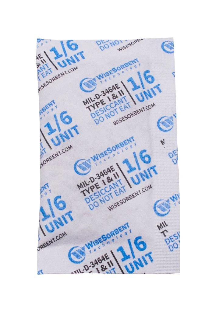 1/6U silica gel desiccant with MIL standard reusable raw material