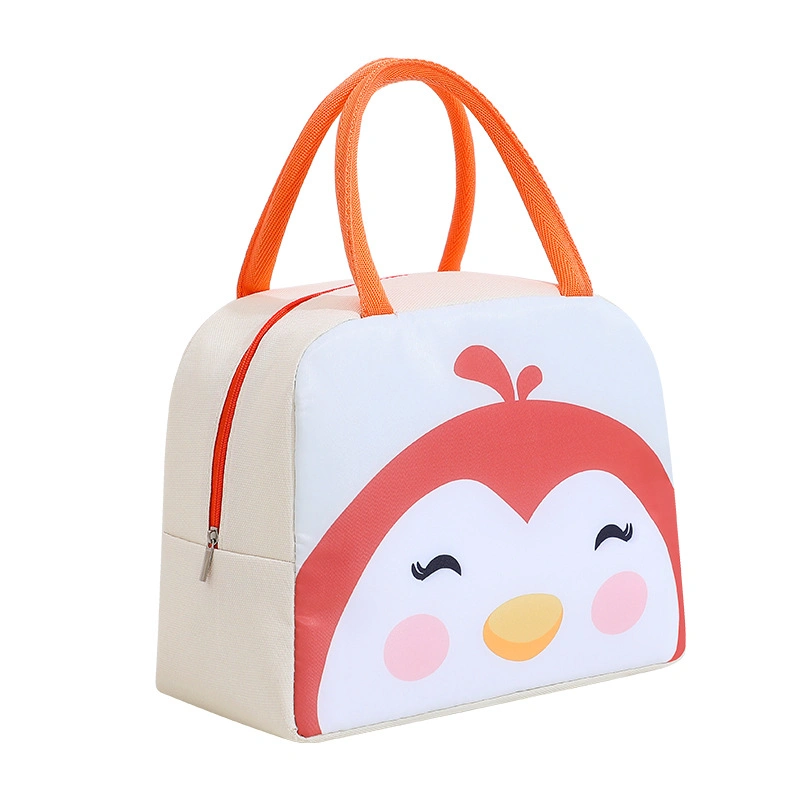 Factory Custom Insulated Bag Cute Animal Aluminium Lunch Cooler Bag for Children