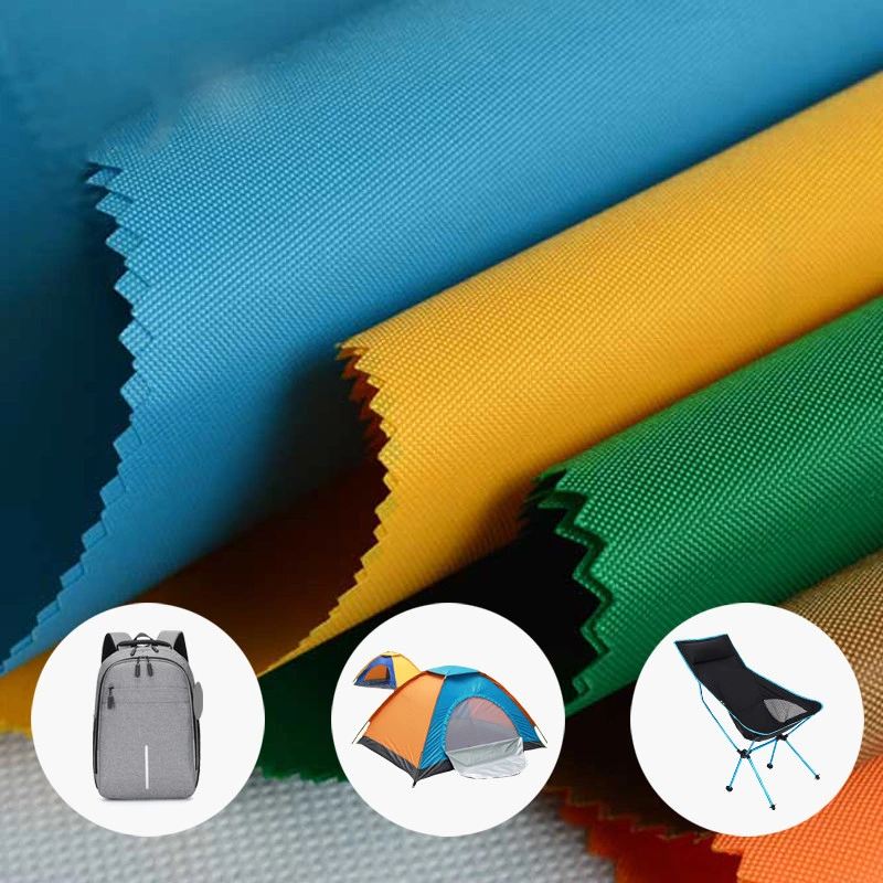 PU Coated Polyester Oxford Canvas Recycled Fabrics