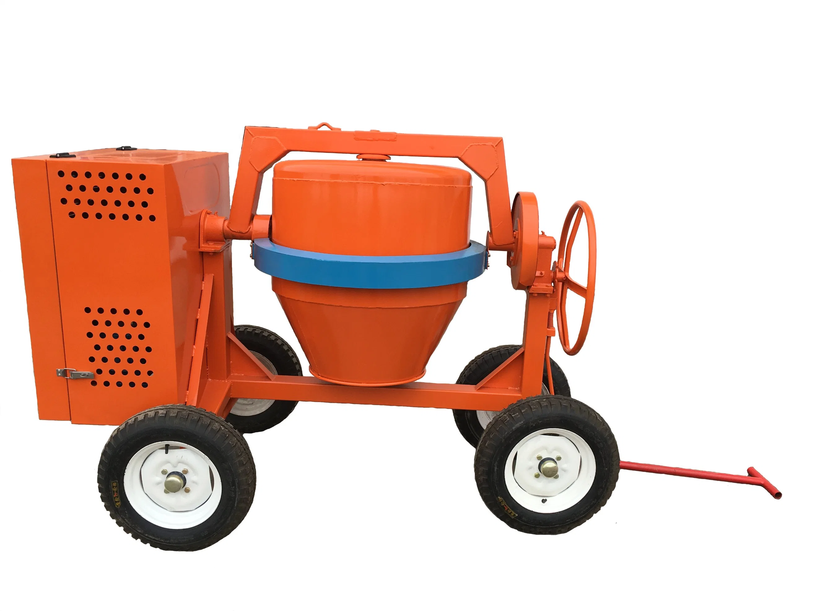 Famous Brand 350L Portable Concrete Mixer for Half Bag Cement