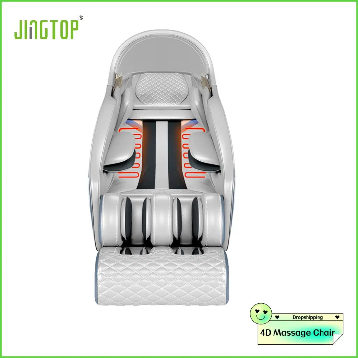 Jingtop 3D 4D Factory Price New Style Thai Stretch Intelligent Movement Body Massage Chair