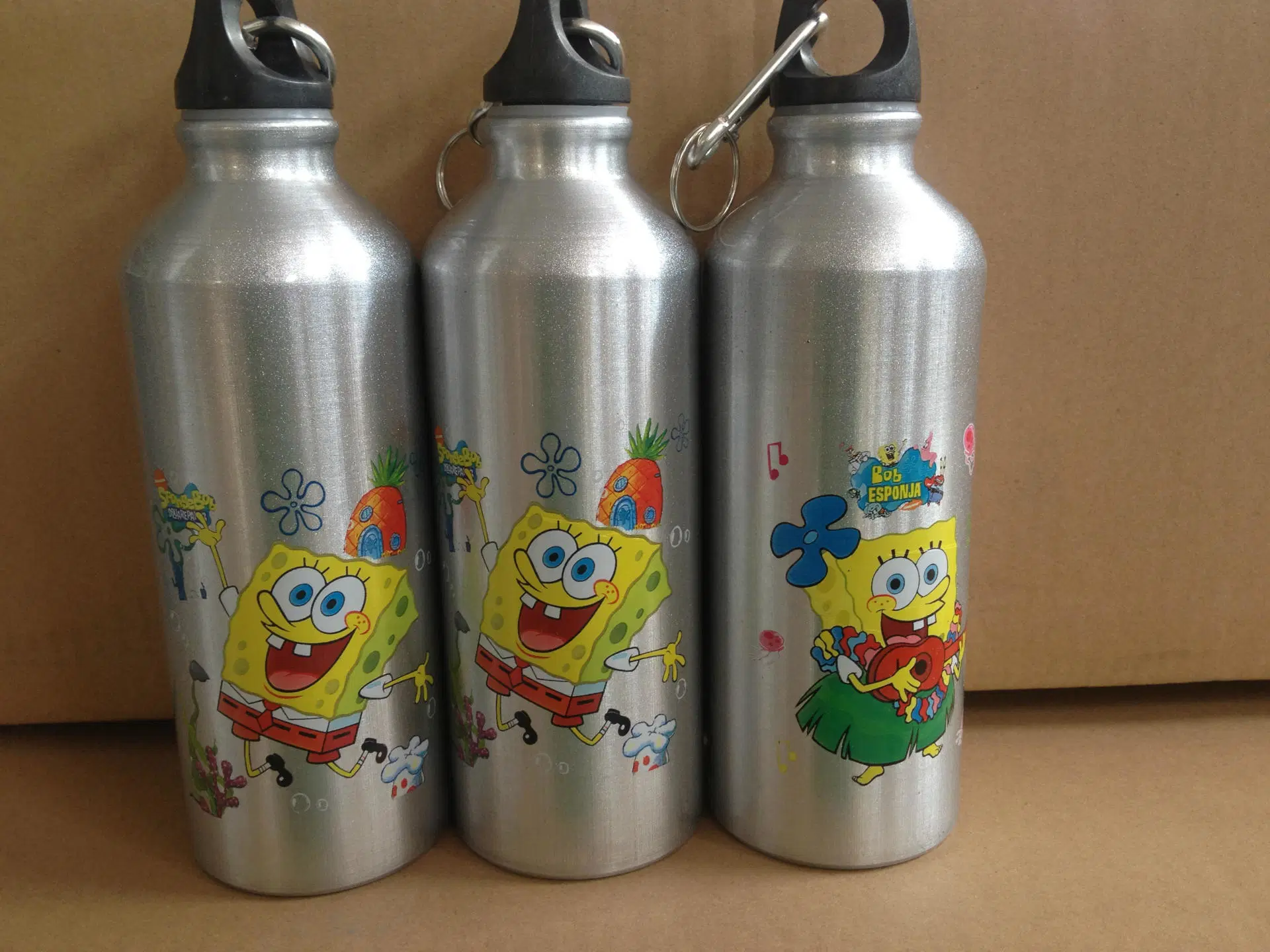 Werbung Geschenk Druck Logo Einschichtige Aluminium Flasche Outdoor Reiten Aluminium Becher