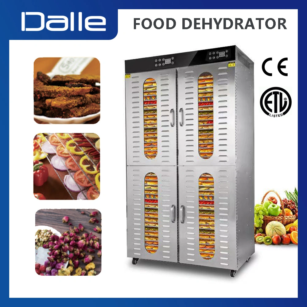 16 Trays Industrial Rotary Stainless Steel Food Dehydrator Fruit Drying Machine Commercial Rotation Mushroom Dryer