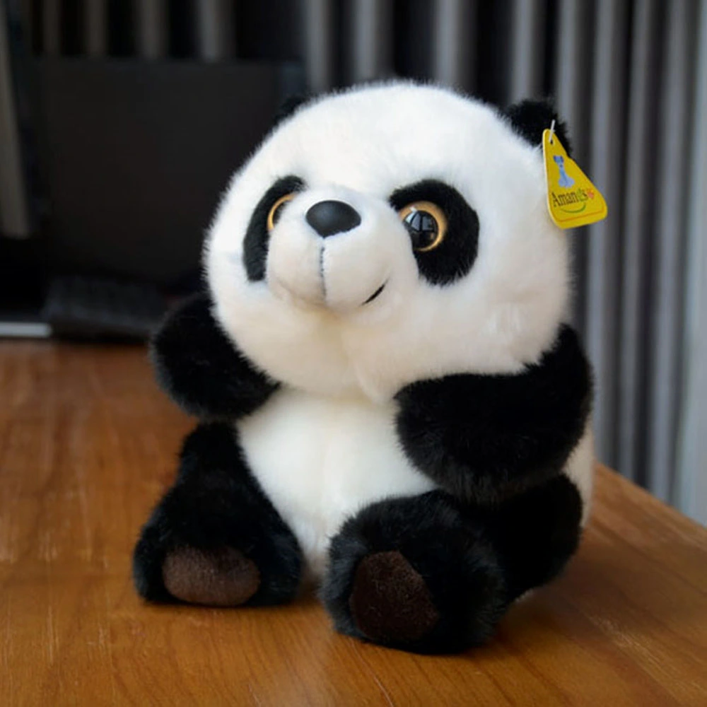 Panda Plush Toy Panda Base Dolls Souvenir as Children Gifts