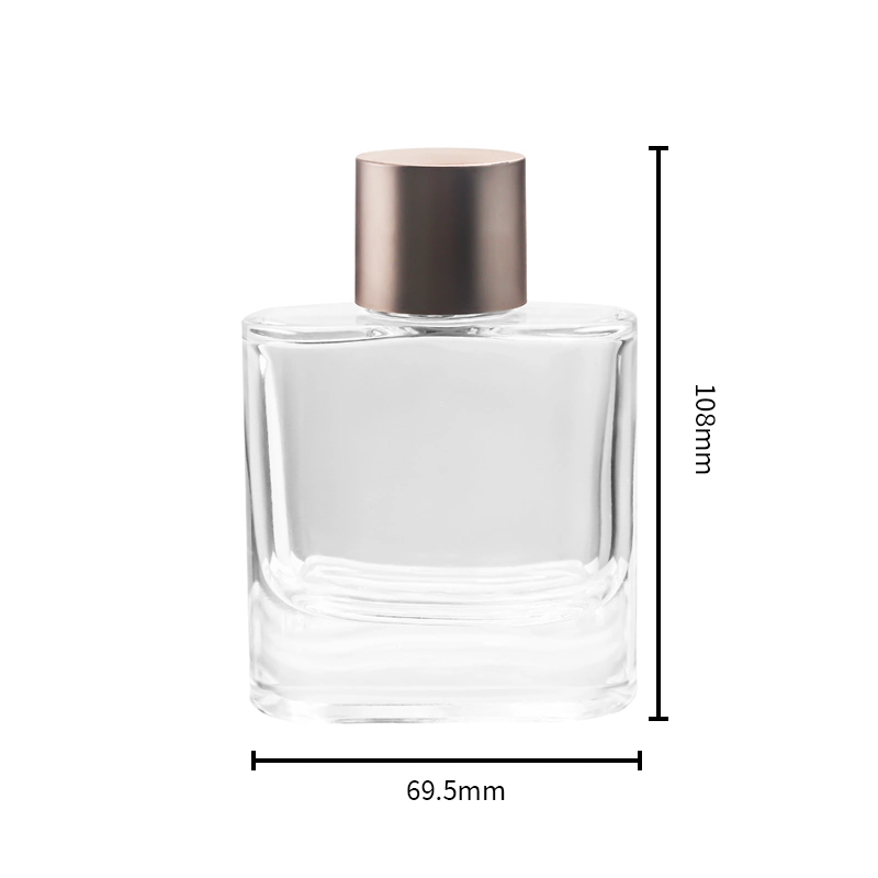 Производитель Premium Square Flat 30 мл 50 мл 100 мл Косметика для путешествий Упаковка аэрозоль стекло бутылка для парфюма