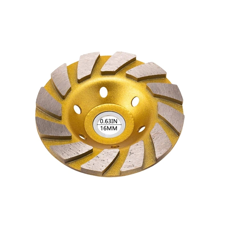 Hot Sale Diamond Turbo Cup Wheel Polishing Grinding Wheel for Granite Stone