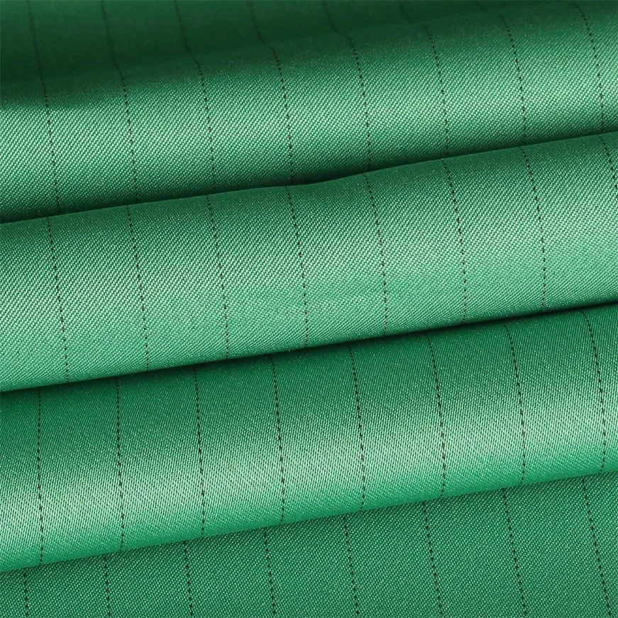 Acid and Alkali Resistant Fabric Satin for Special Uniform and Workwear