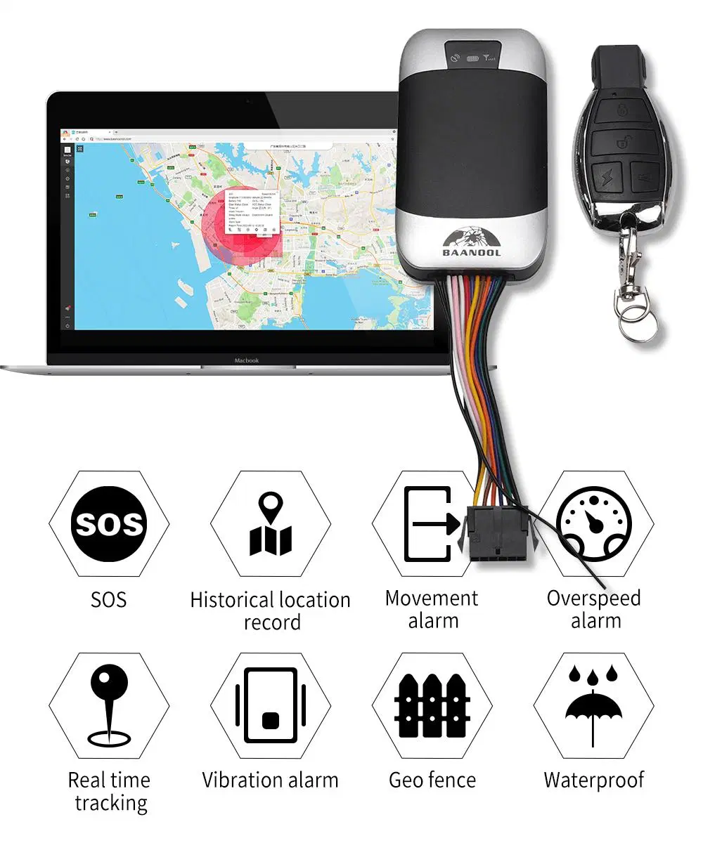 Coban GPS Tracker 303f 303G GPS GPS de coche Tracking Coban Tk303 GPRS GPS GSM Tracker para la pista de vehículos de motocicleta