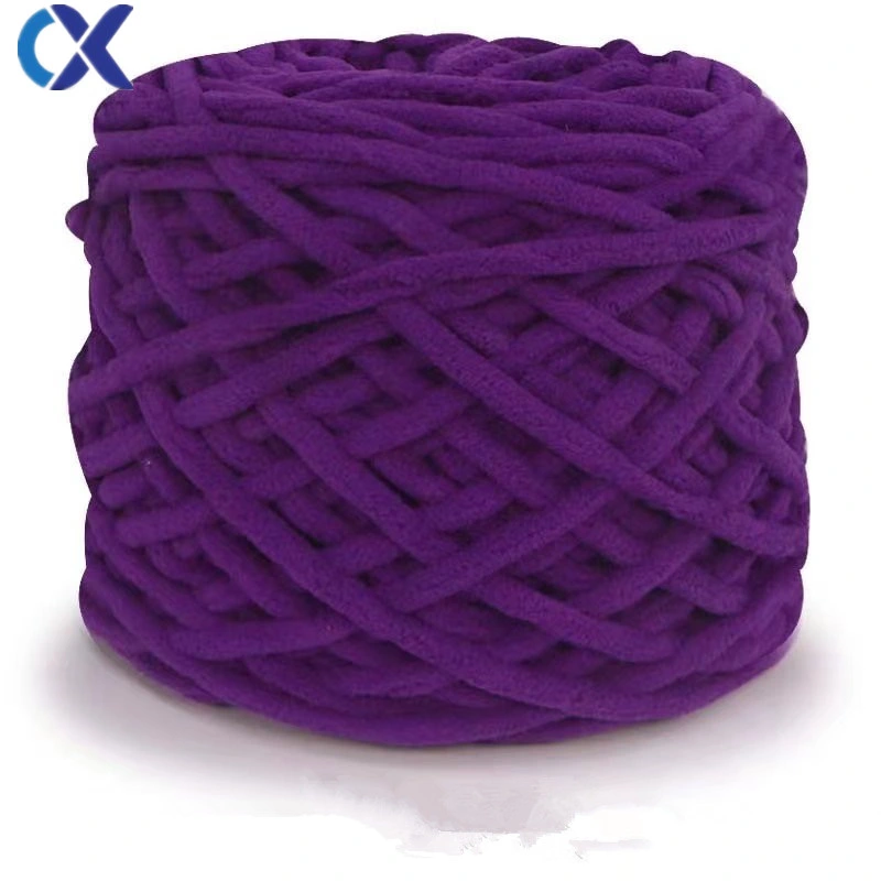 Wholesale Blanket Yarn Polyester Woven Crochet