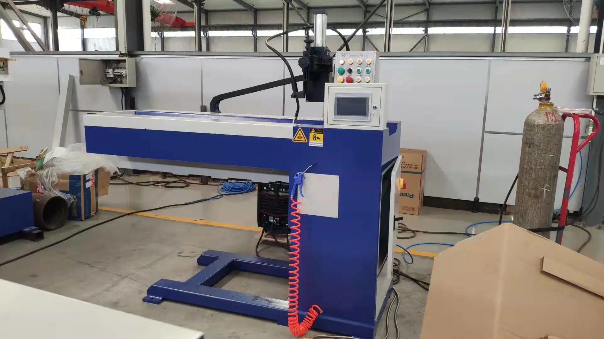 Automatic Arc TIG MIG Longitudinal Seam Welding Machine