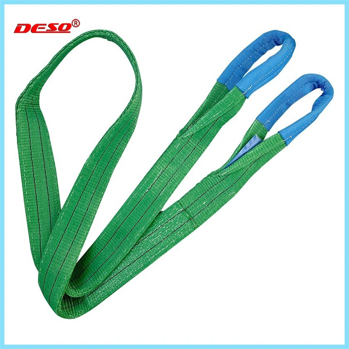 Anti-Corrosion Flat Polyester Woven Webbing Sling 2 T with High quality/High cost performance 