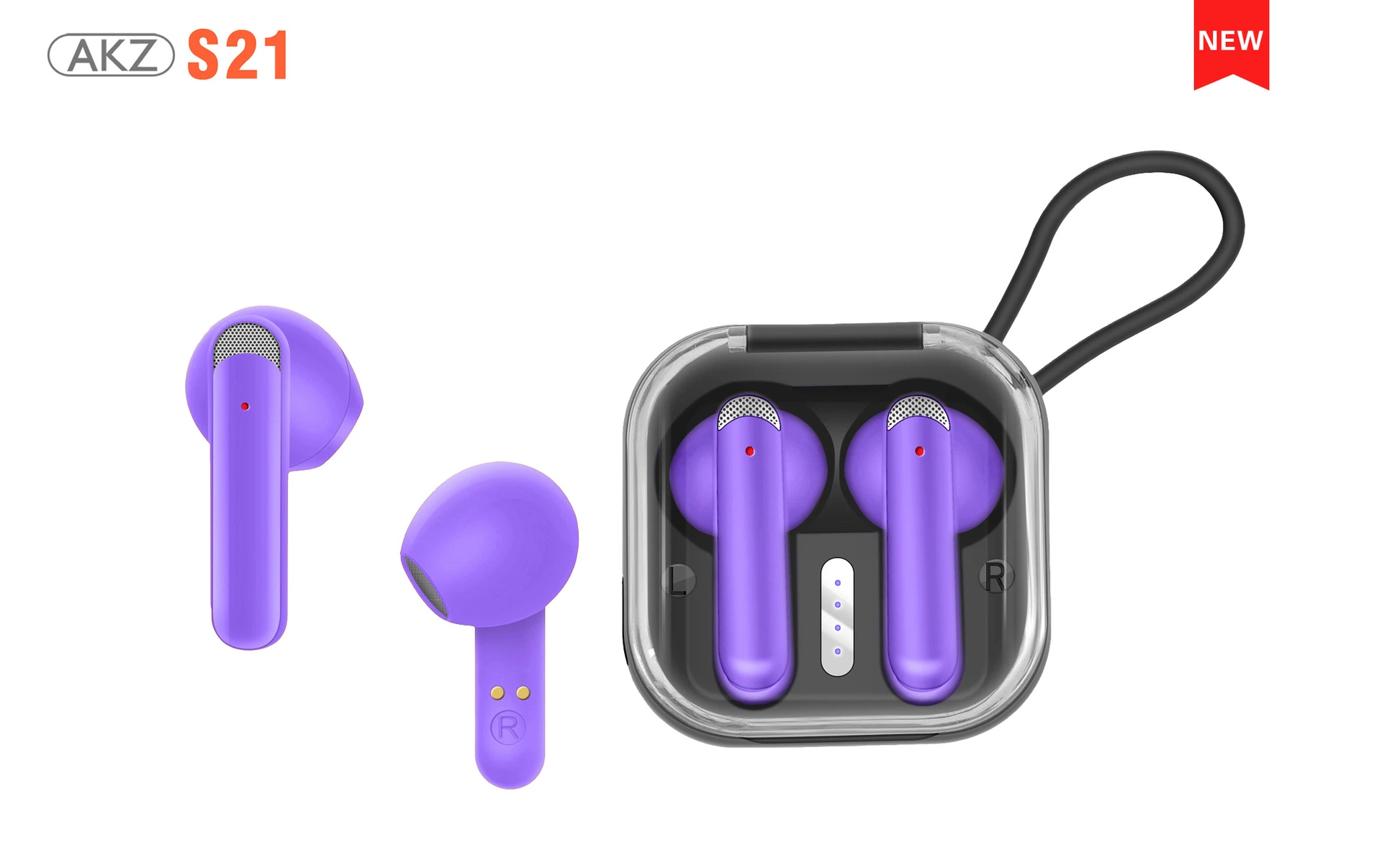 New Arrival Wireless Bluetooth Headphone Sport Earphone for S21 Bt 5.3 Low Latency HiFi Sound Quality