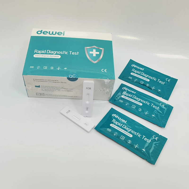 Fecal Occult Blood (FOB) Immunoassay Qualitative Detection Rapid Test