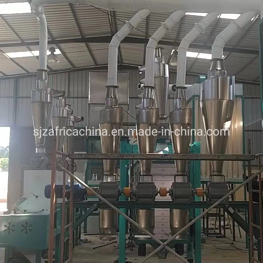 30t/24h Maize Milling Machine with Lusaka Office for Africa