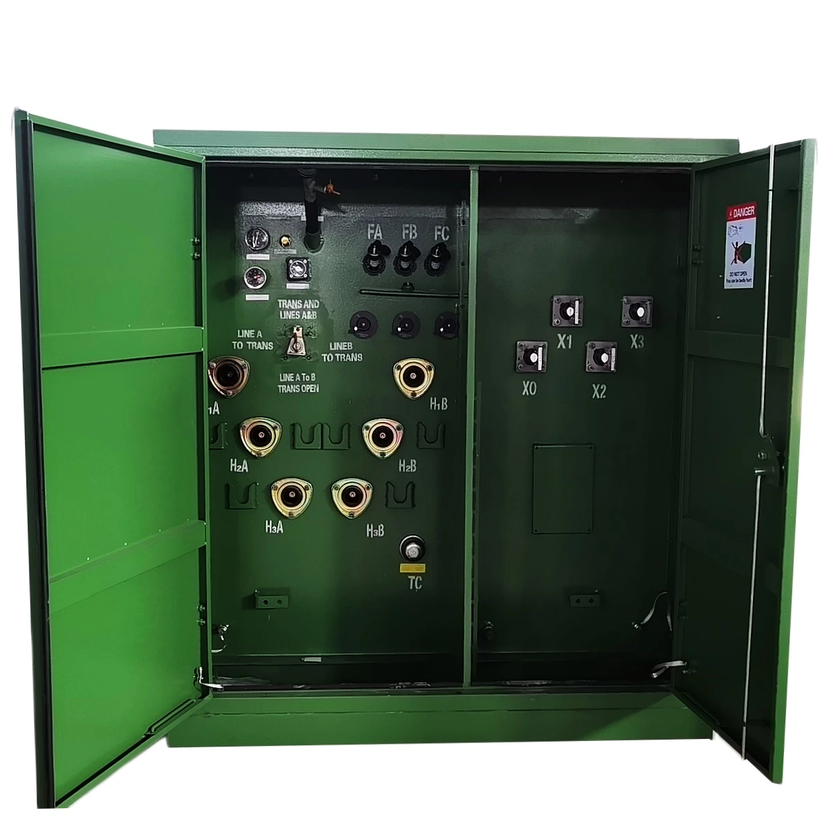 Fábrica de Yawei Precio 2000kVA 400kVA 35kv 22kV almohadilla de alimentación radial Transformador montado