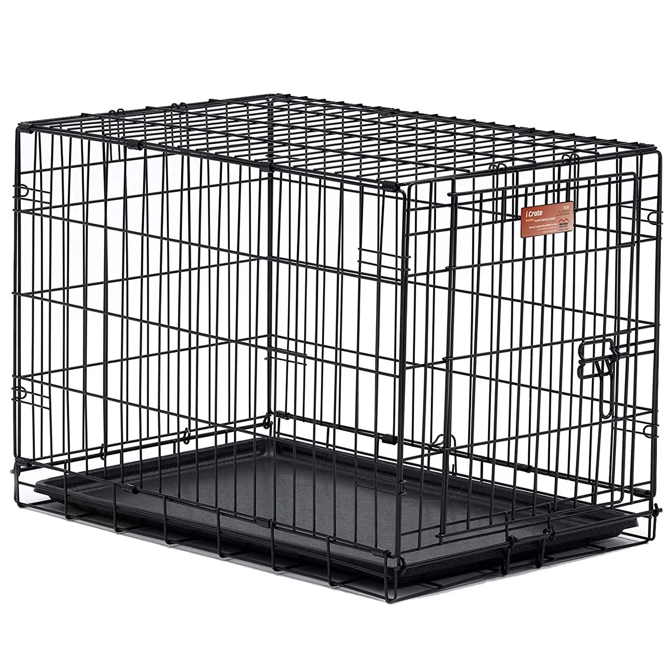 Haute qualité personnalisée pliable acier inoxydable robuste Vente bon marché stocké Cage de cage pour chiens en métal à prix réduit