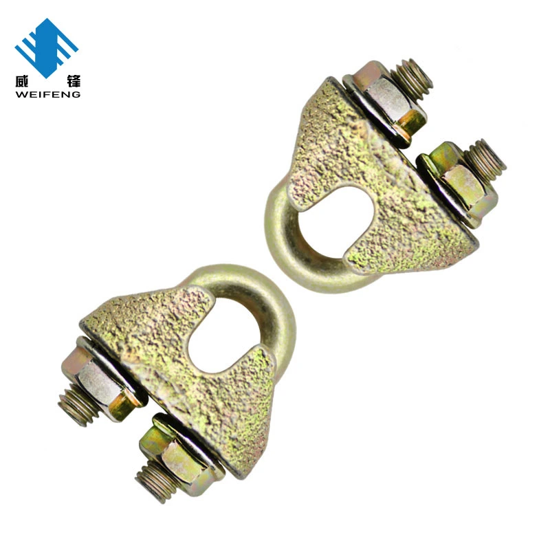 Factory Price Zinc Plated Bulk Packing Rigging Q235 Wire Rope Clip