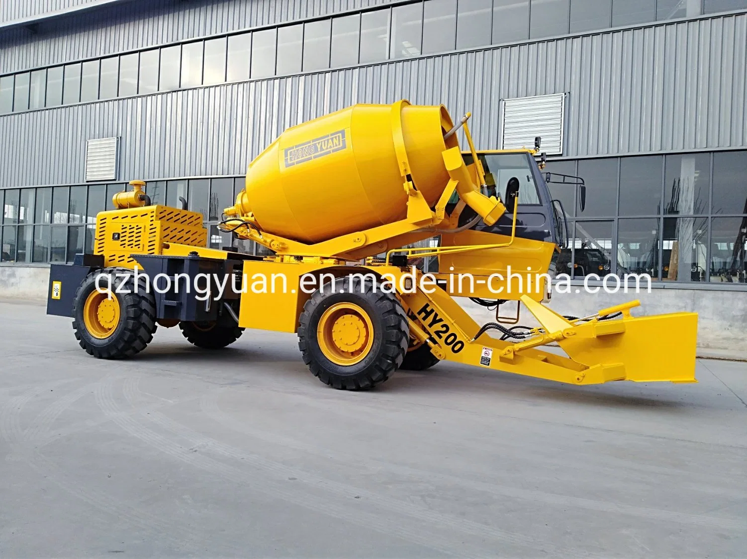 2cbm Self Loading Mobile Concrete Cement Mixer Construction Mixing Machine