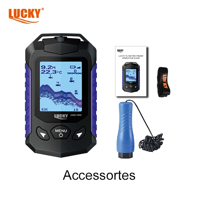 Lucky Fish Sonar FF168d-Ice Best Fish Finder Portablefish Finder