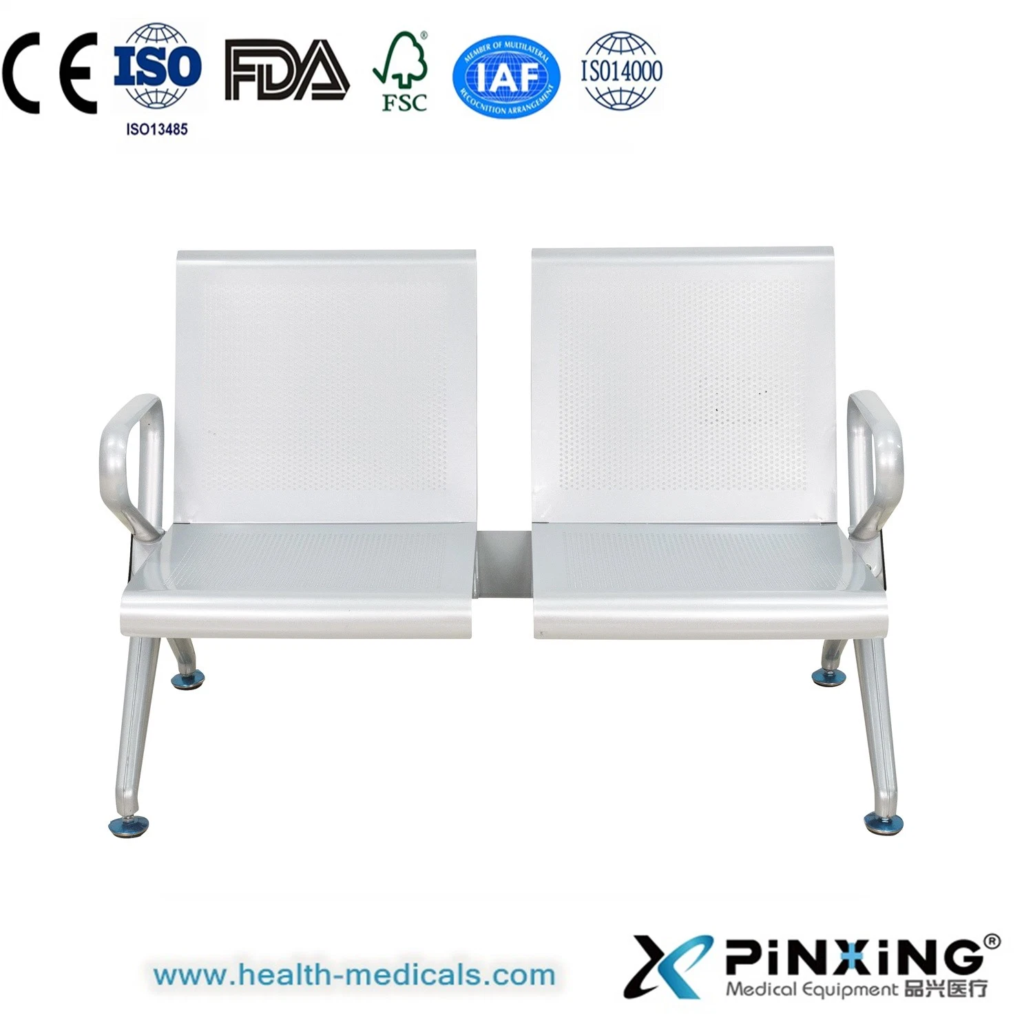 Professional Reusable Safety Waiting Chair Hospital Waiting Bench