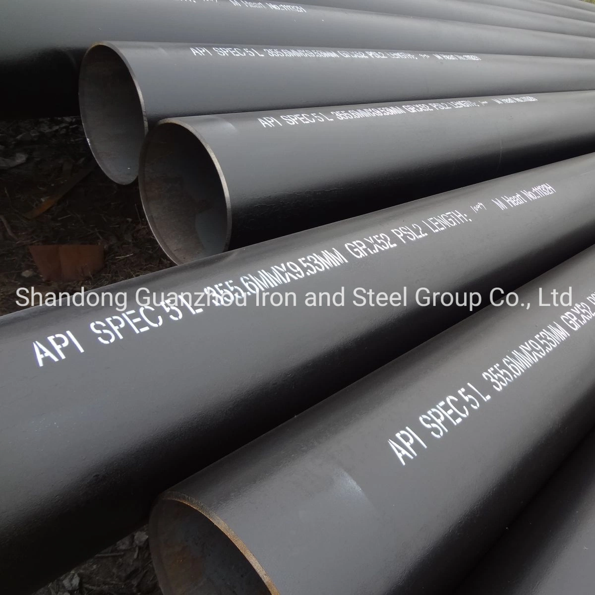 Competitive Price API 5L X42-X80 Pipeline Anti Corrosion Large Diameter ASTM A106 A53 Grade B Seamless Steel Pipe for Oil and Gas