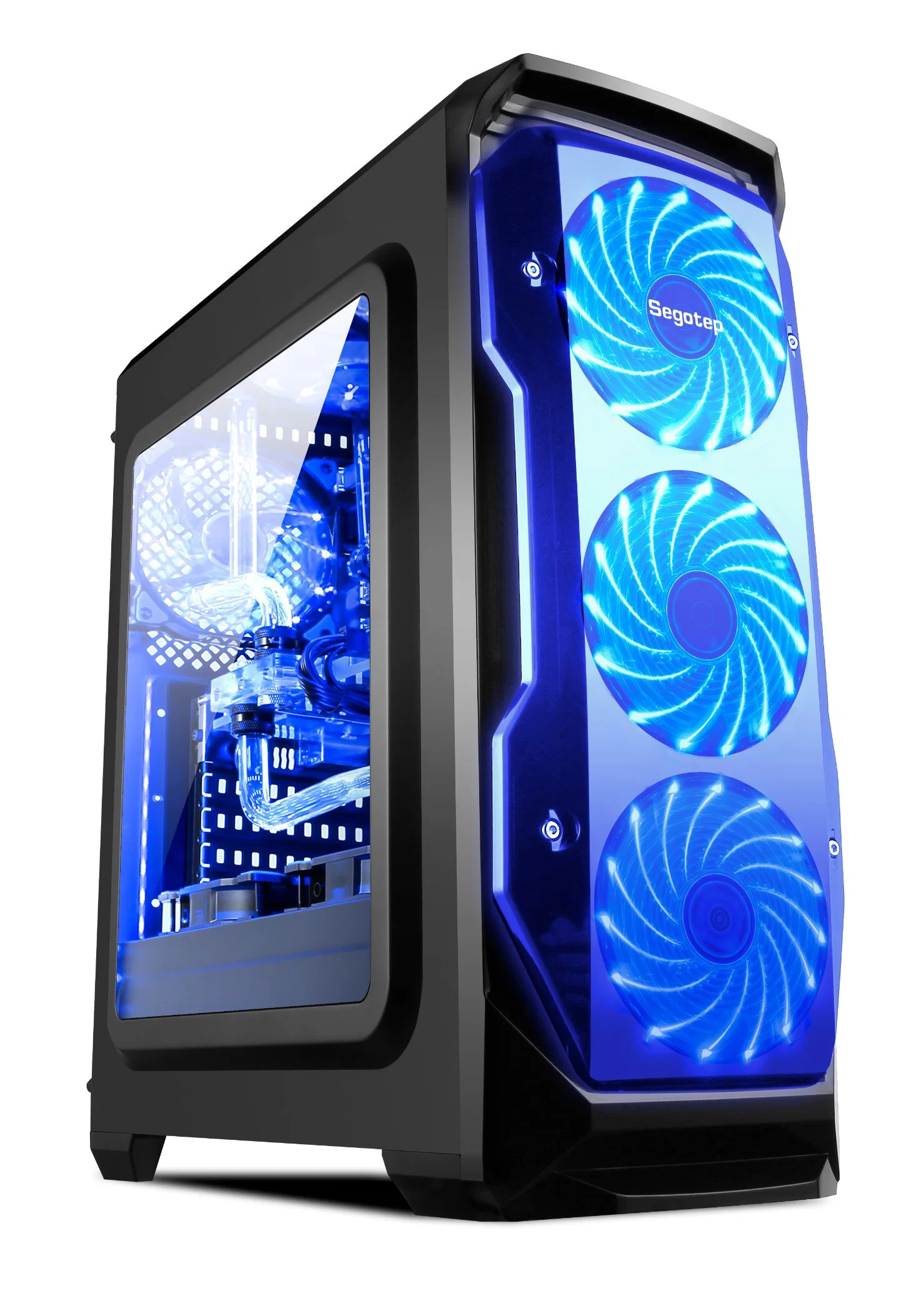 August New MID Tower Gaming Computer Case