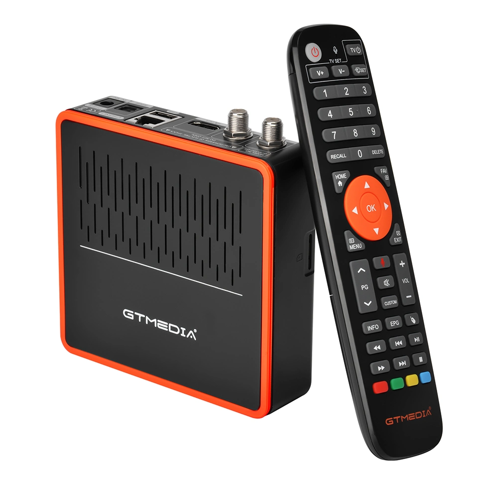 Gtmedia GT Combo S905X3 4K Set Top Box Android 9,0 TV Box 5,8g DVB S2X T2 cable ATSC Isdbt satélite Receptor