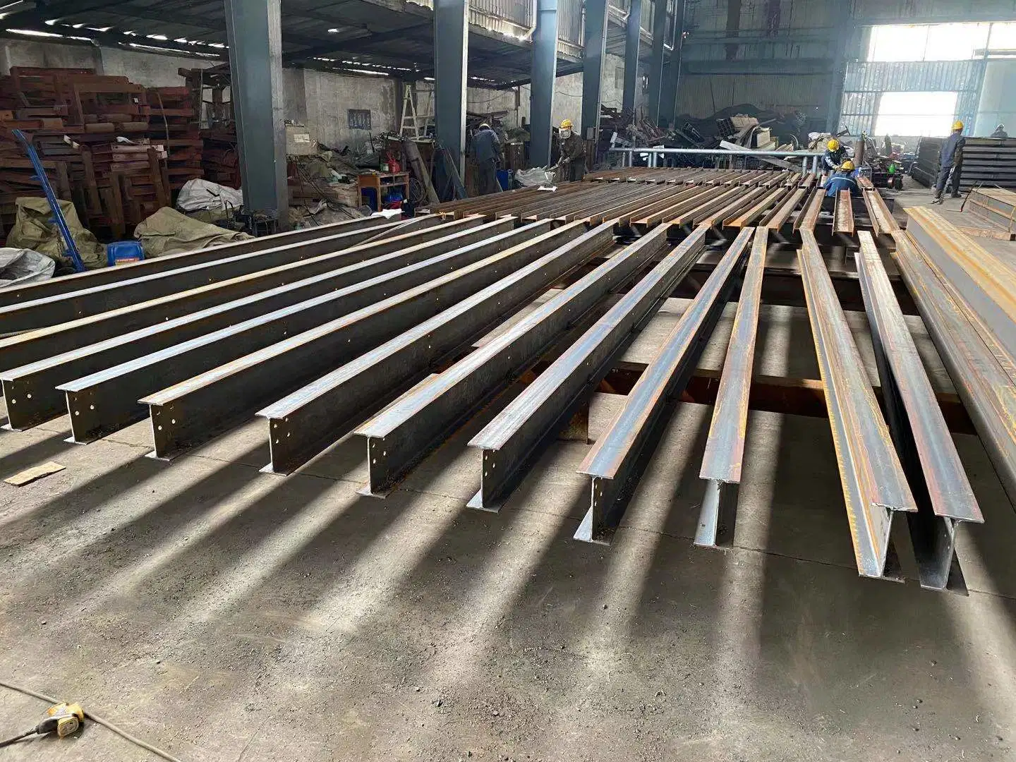 Prefab Galvanized and Painting Steel Structure for Construction