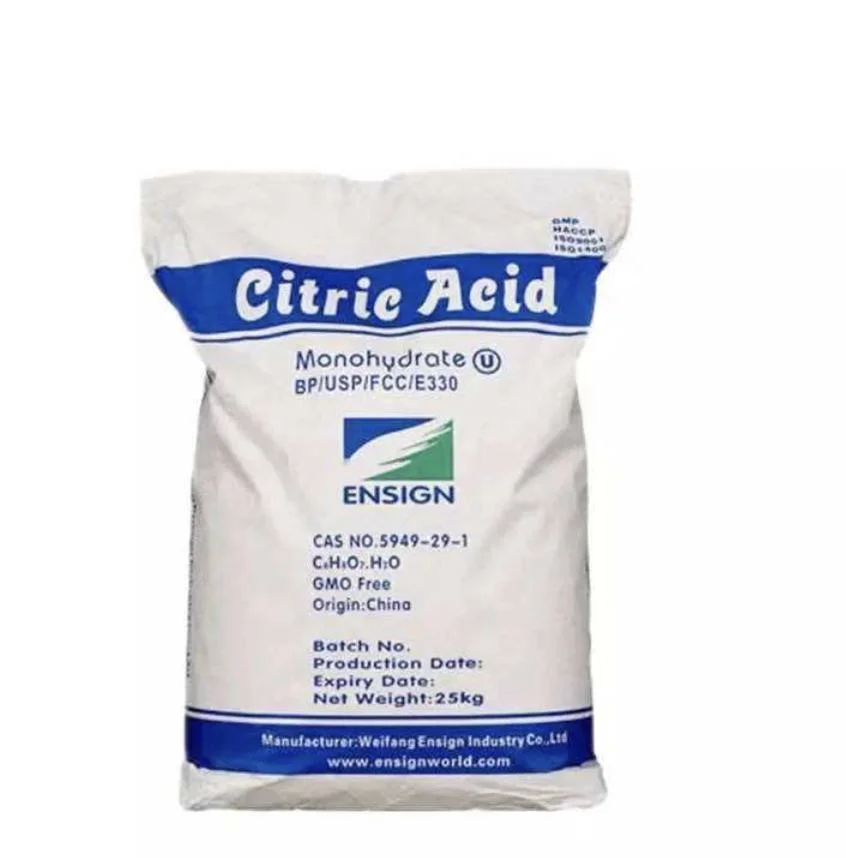 Food Grade Anhydrous Citric Acid E330 Acid Citric Anhydrous