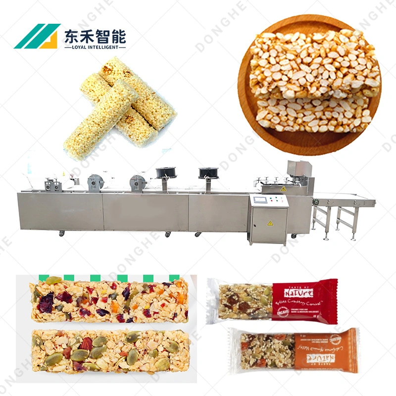 2023 China merienda nutritiva comida Barra de Cereal haciendo el equipo de la línea de procesamiento de la máquina