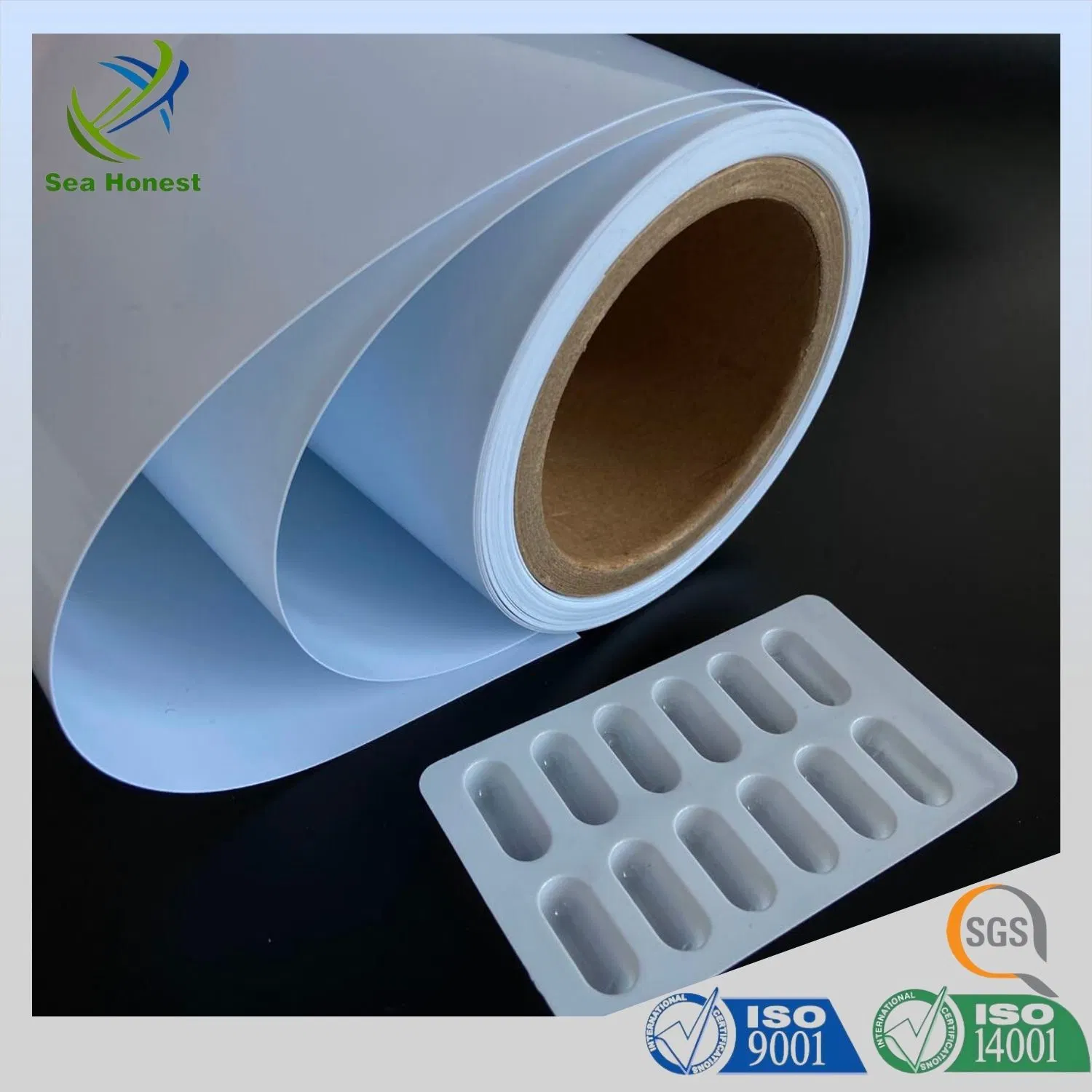 Clear Transparent Pharmaceutical PVC Film for Blister Packaging