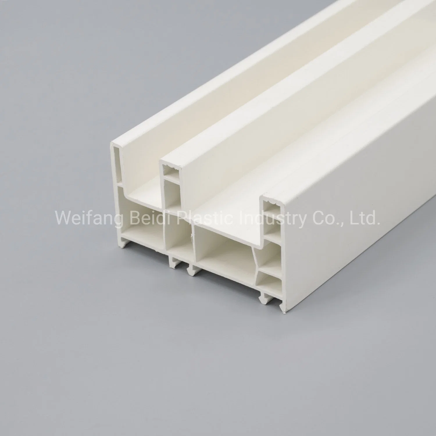 PVC Sliding Extrusion Double Side White Profiles, Professional UPVC Windows and Doors Manufacturer