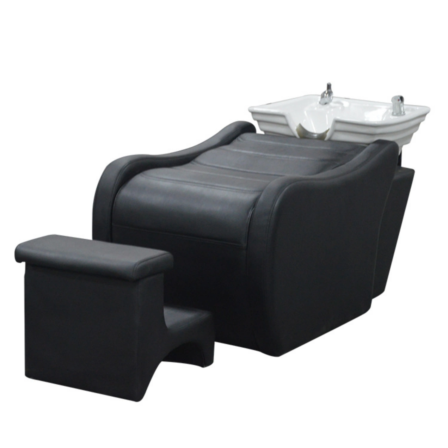 Semi-inclinable massage automatique shampooing lit salon de coiffure spécial spa de coiffure Chaise de lit