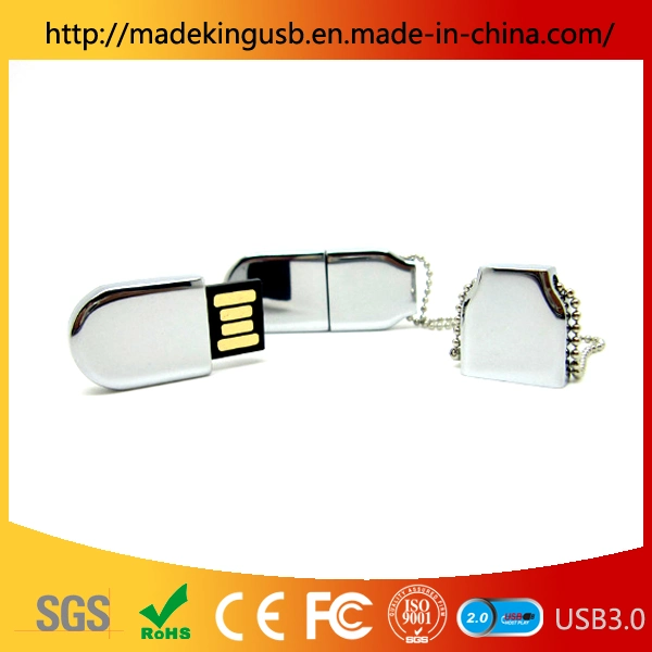 Professional OEM Gift Customization Metal Small Buckle U Disk/USB Flash Drive