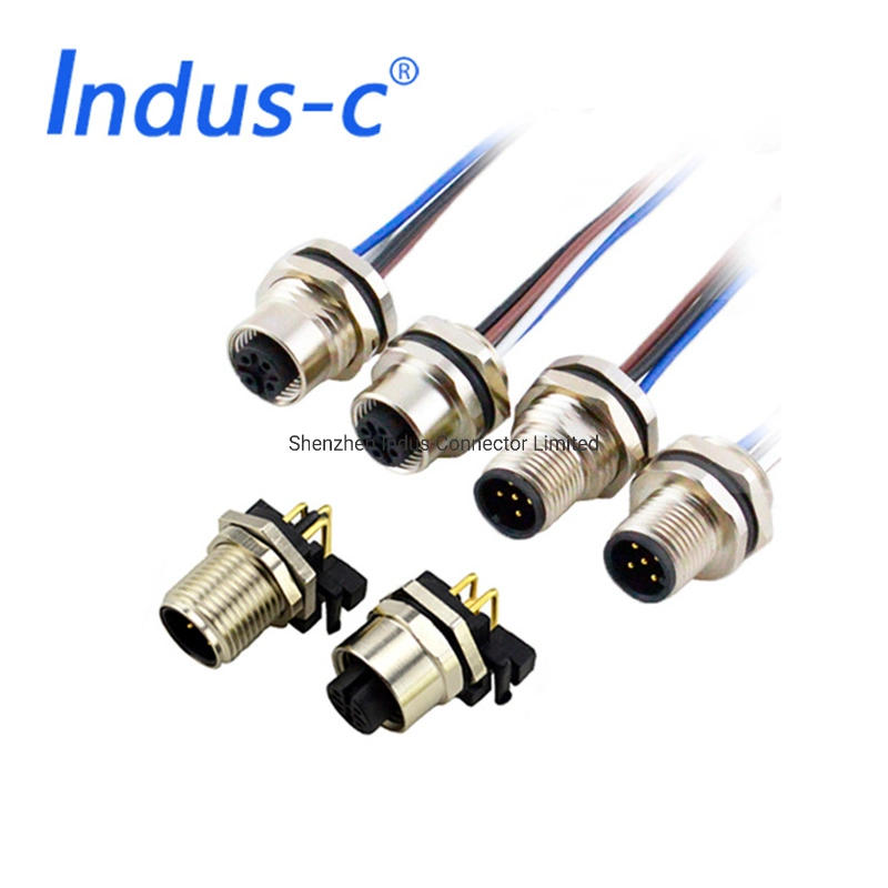 Factory Supply High quality/High cost performance  IP67 IP68 IP69K Waterpoorf Cable M12 Connector