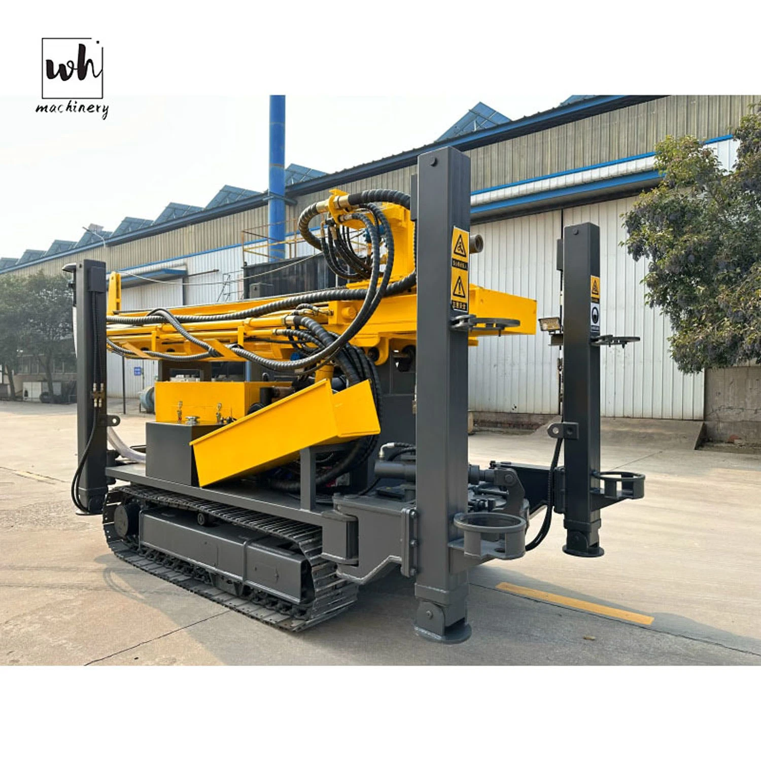 Pneumatic Crawler Mounted Wh350 Truck Mounted Water Well Drilling Rigs Widely Used in Farm