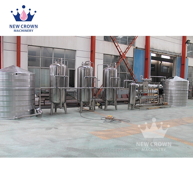 CE Certification 40tph RO Pure Water Treatment System in Beverage Production Line