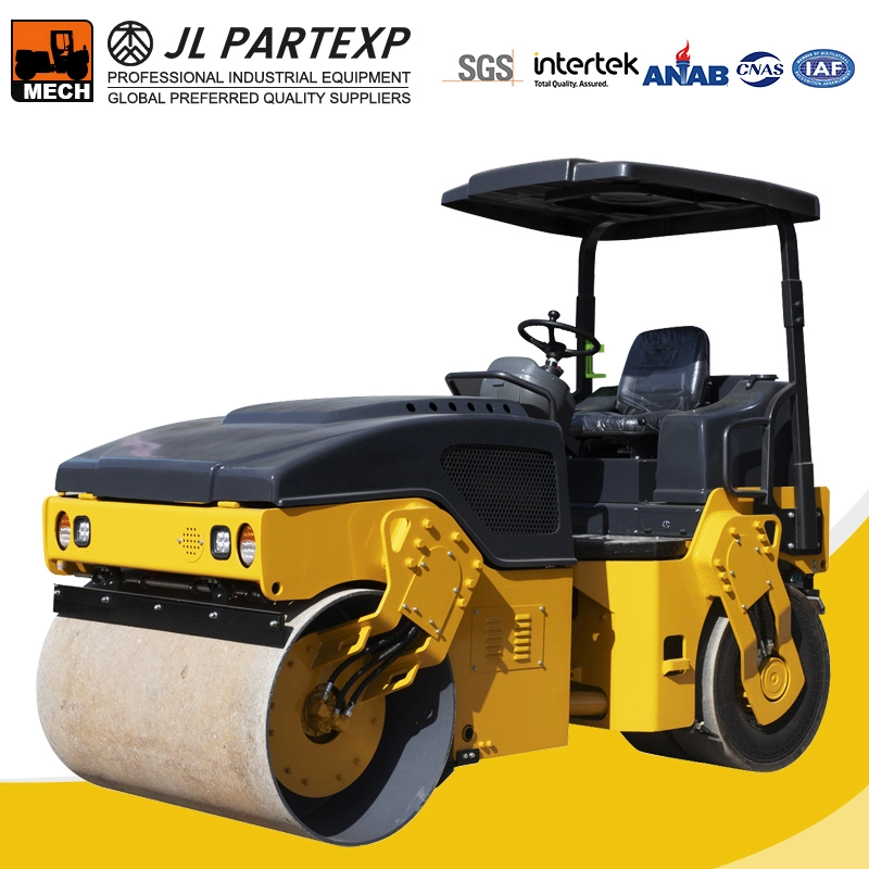 6 Ton Hydraulic Tandem Vibratory Road Roller Combination Compactor Machine with Cheap Price